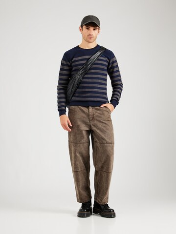 INDICODE JEANS Pullover 'Pancake' in Blau