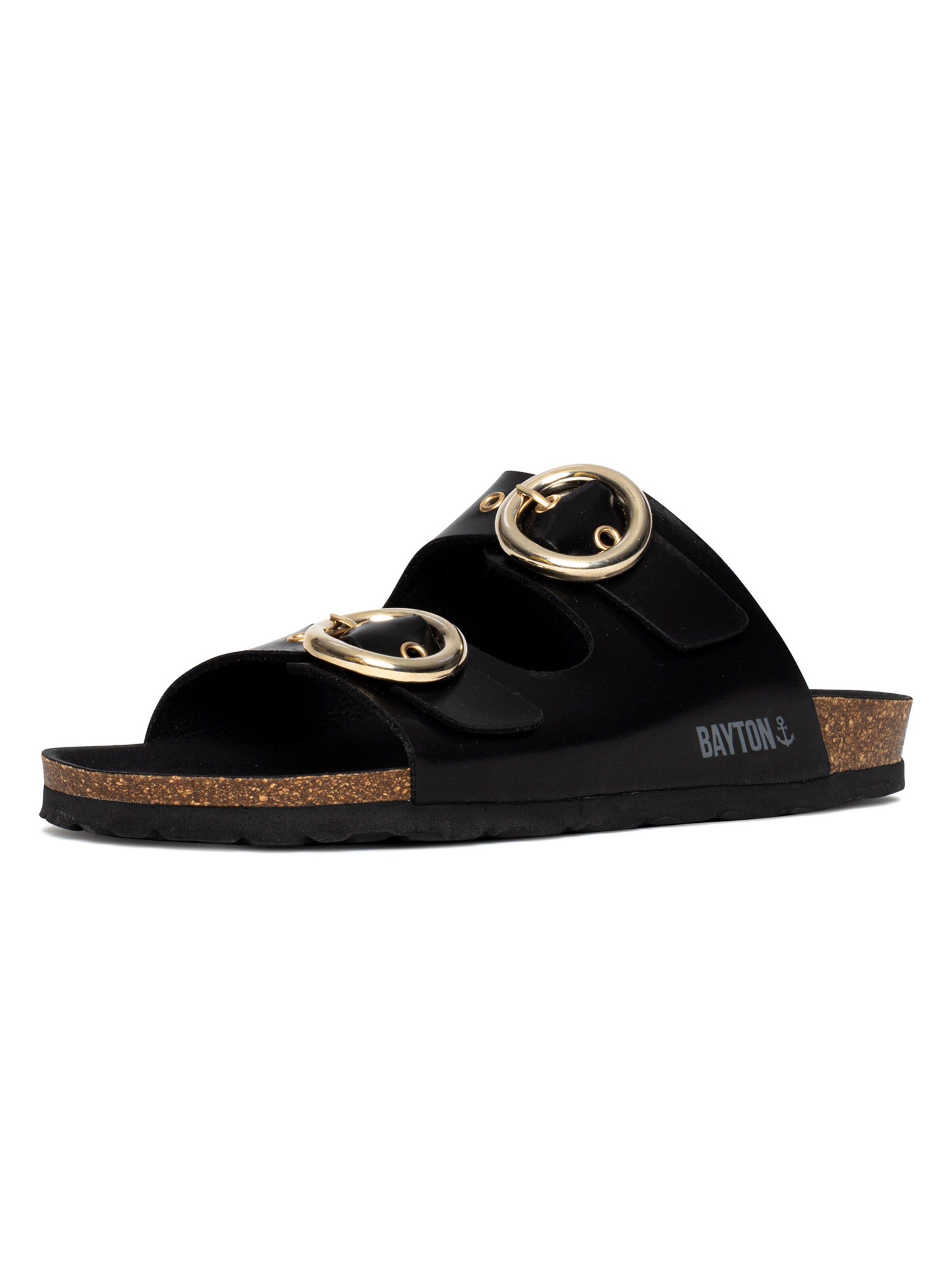 Saboți 'Ceuta' de la Bayton pe negru: față