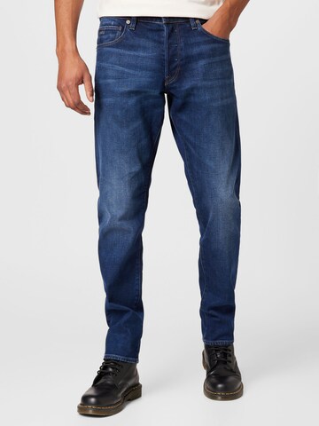 G-Star RAW Tapered Jeans '3301' in Blue: front