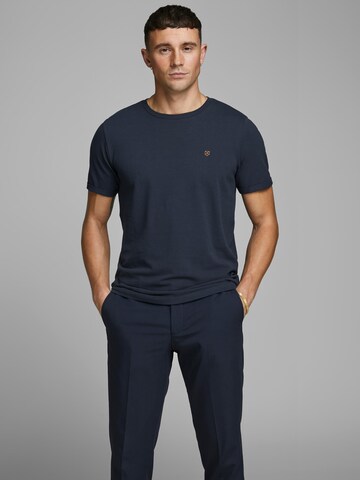 JACK & JONES Regular Fit T-Shirt 'Hardy' in Blau: predná strana