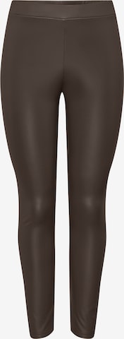 JDY Skinny Leggings 'Stine' in Brown: front