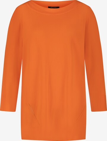 October Sweatshirt in Oranje: voorkant
