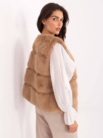 Madnezz House Weste in Beige