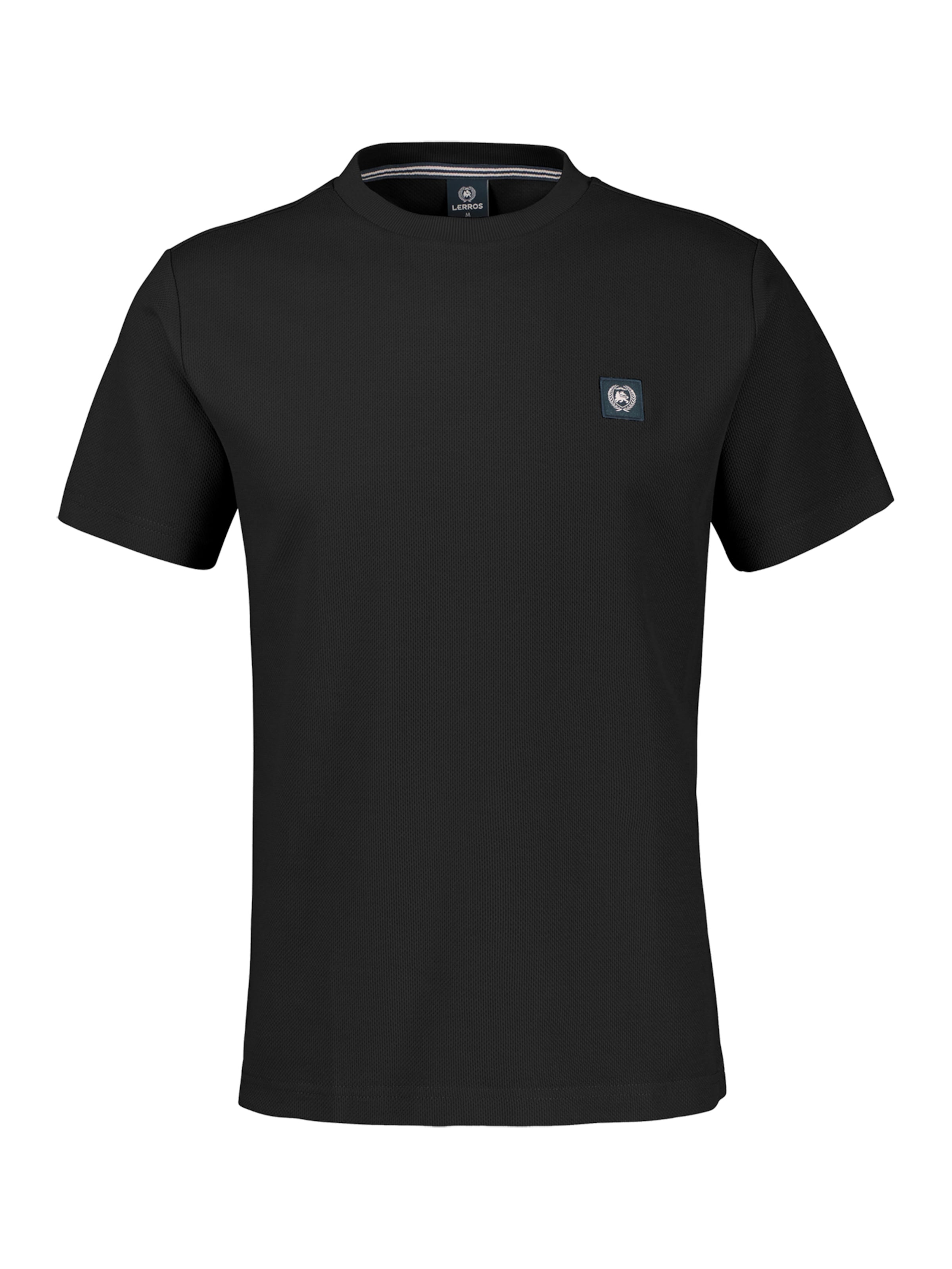 LERROS Shirt in Black: front