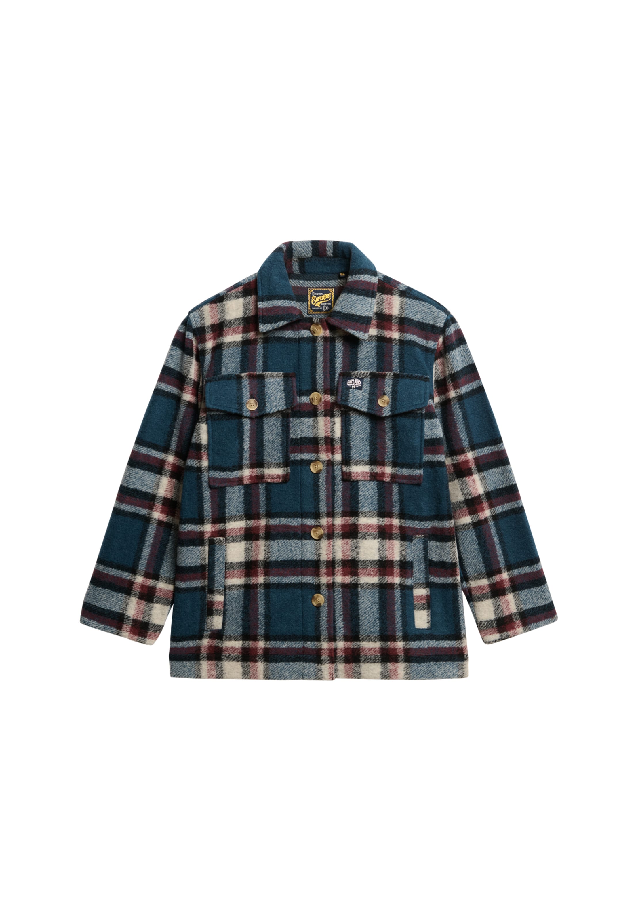 Superdry & Co Jacke in Schwarz: Vorderseite