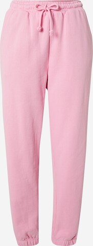 Pantalon Cotton On en rose : devant