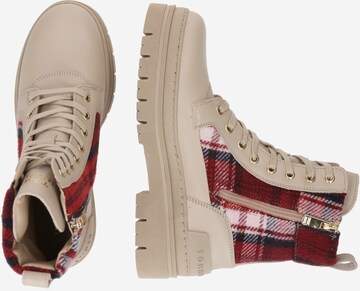 TOMMY HILFIGER - Botines con cordones en beige