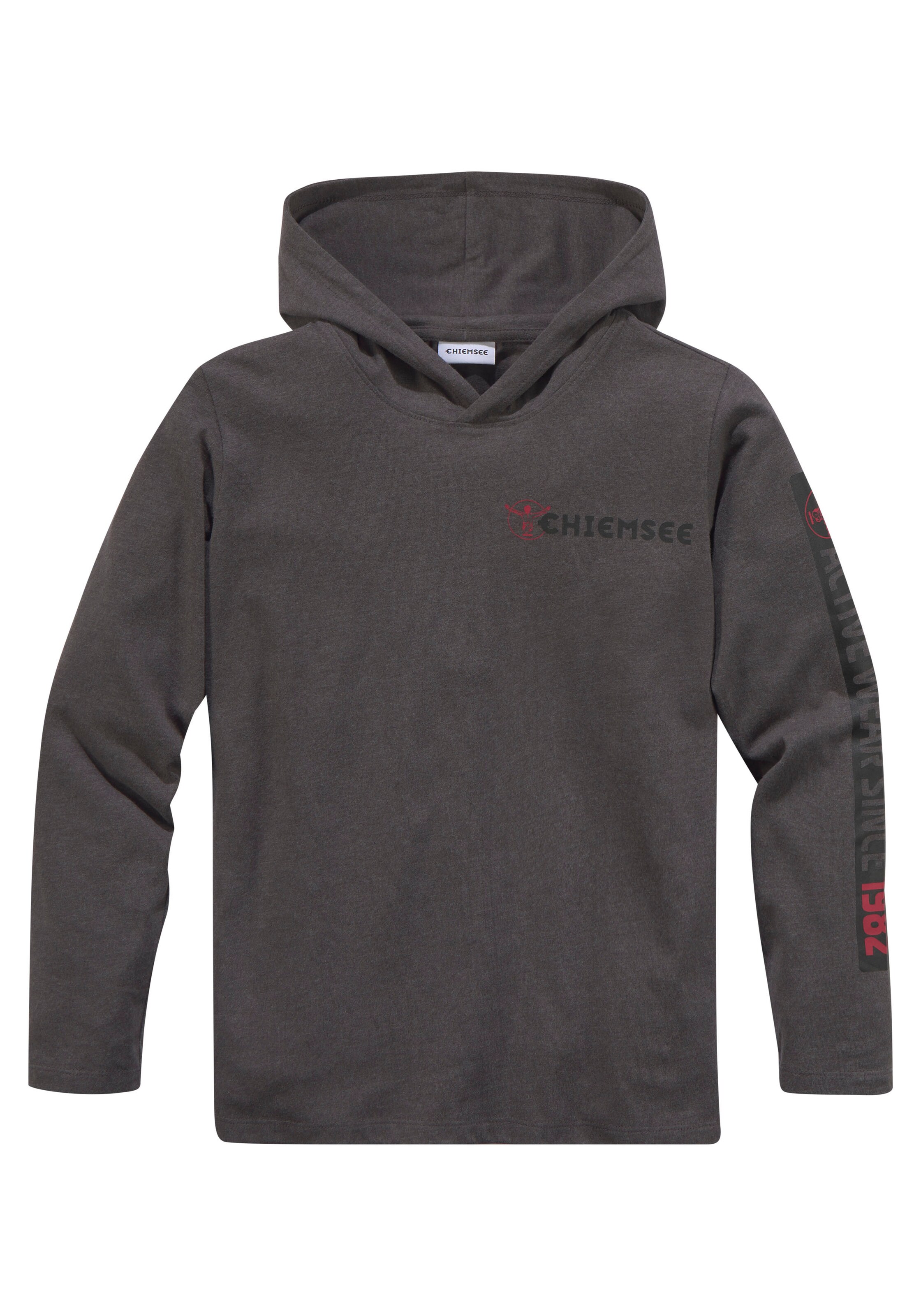 CHIEMSEE Sweatshirt in Grau: Vorderseite