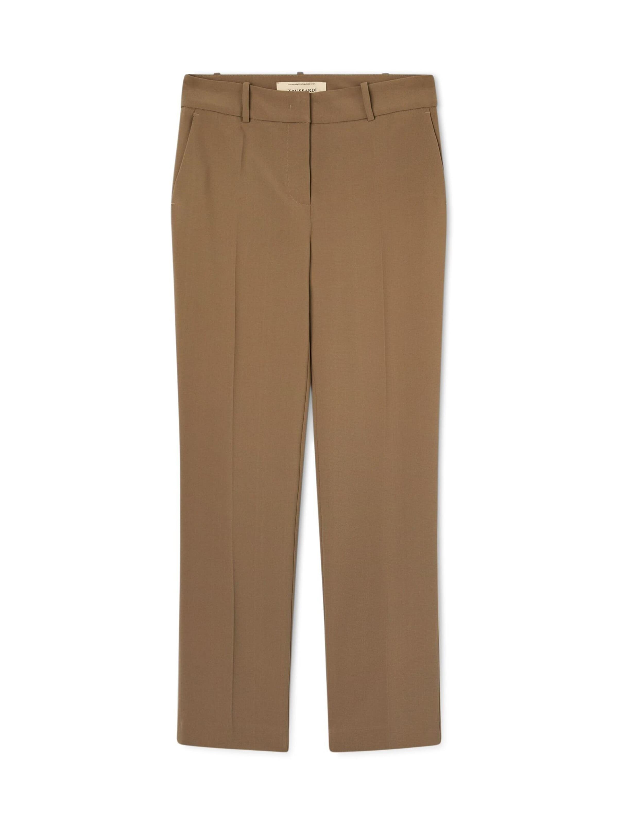 Pantaloni di Trussardi in marrone: frontale