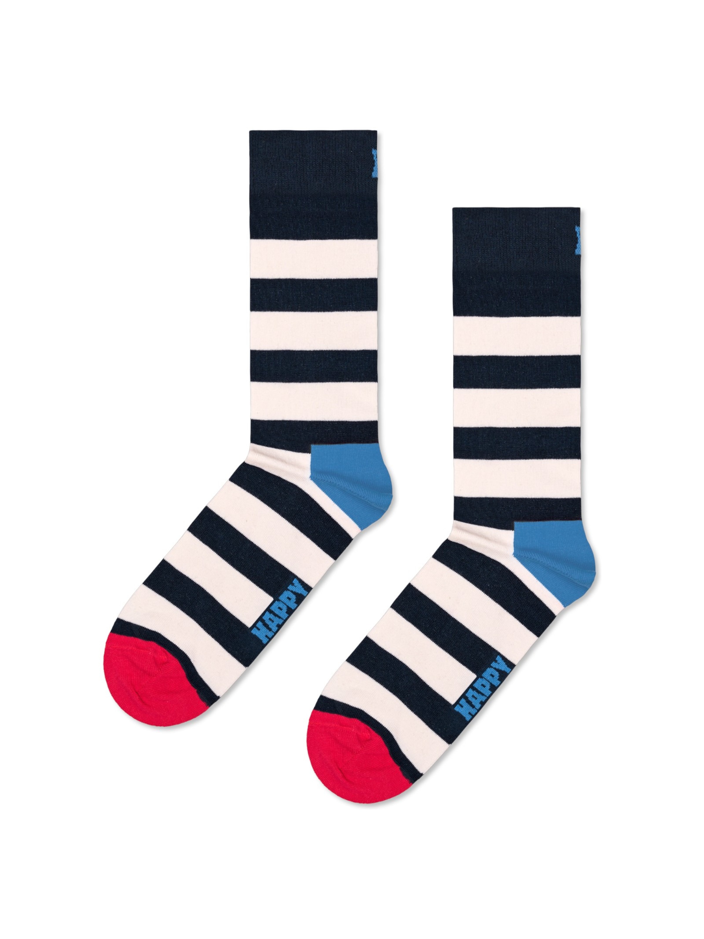 Happy Socks Socks '4-Pack Navy Socks Gift Set' in Black