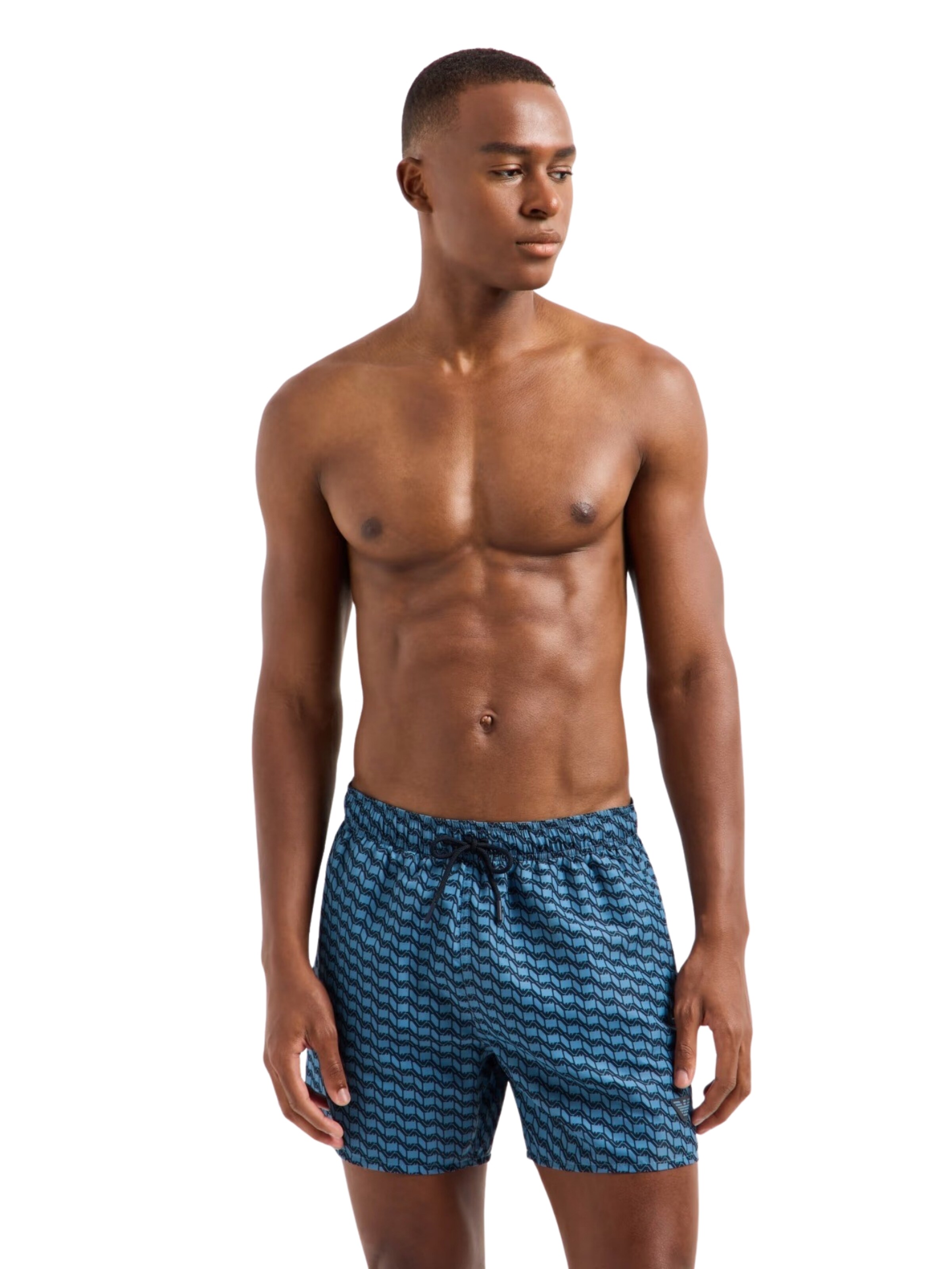 Pantaloncini da bagno di Emporio Armani in blu