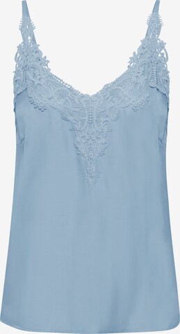 Cream - Top 'Anna' en azul: frente