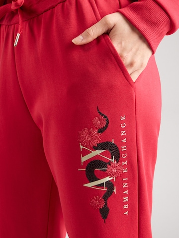 ARMANI EXCHANGE Tapered Hose in Rot