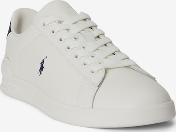 Sneaker bassa di Polo Ralph Lauren in bianco: frontale