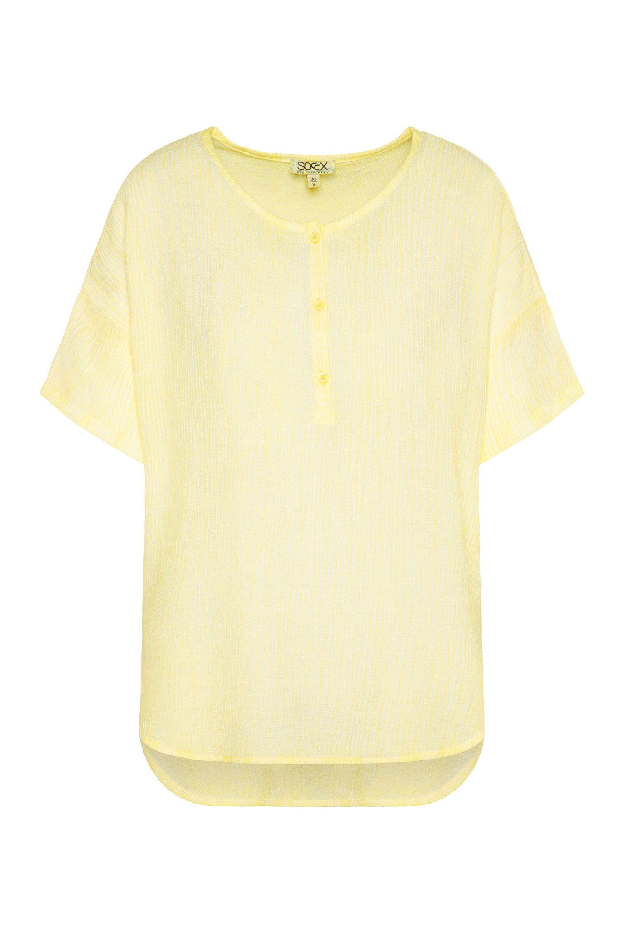 Soccx Blouse in Yellow: front