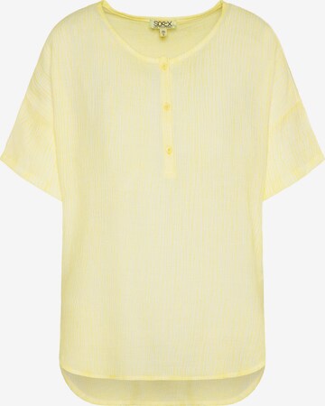 Camicia da donna di Soccx in giallo: frontale