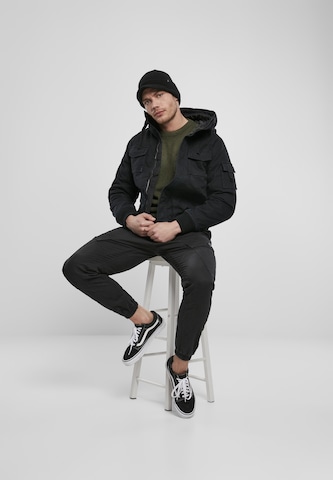 Brandit Between-Season Jacket 'Bronx' in Black