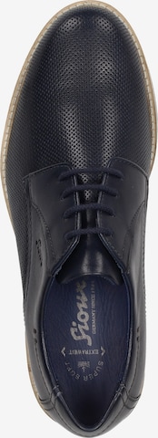 SIOUX Lace-Up Shoes 'Dilip' in Blue