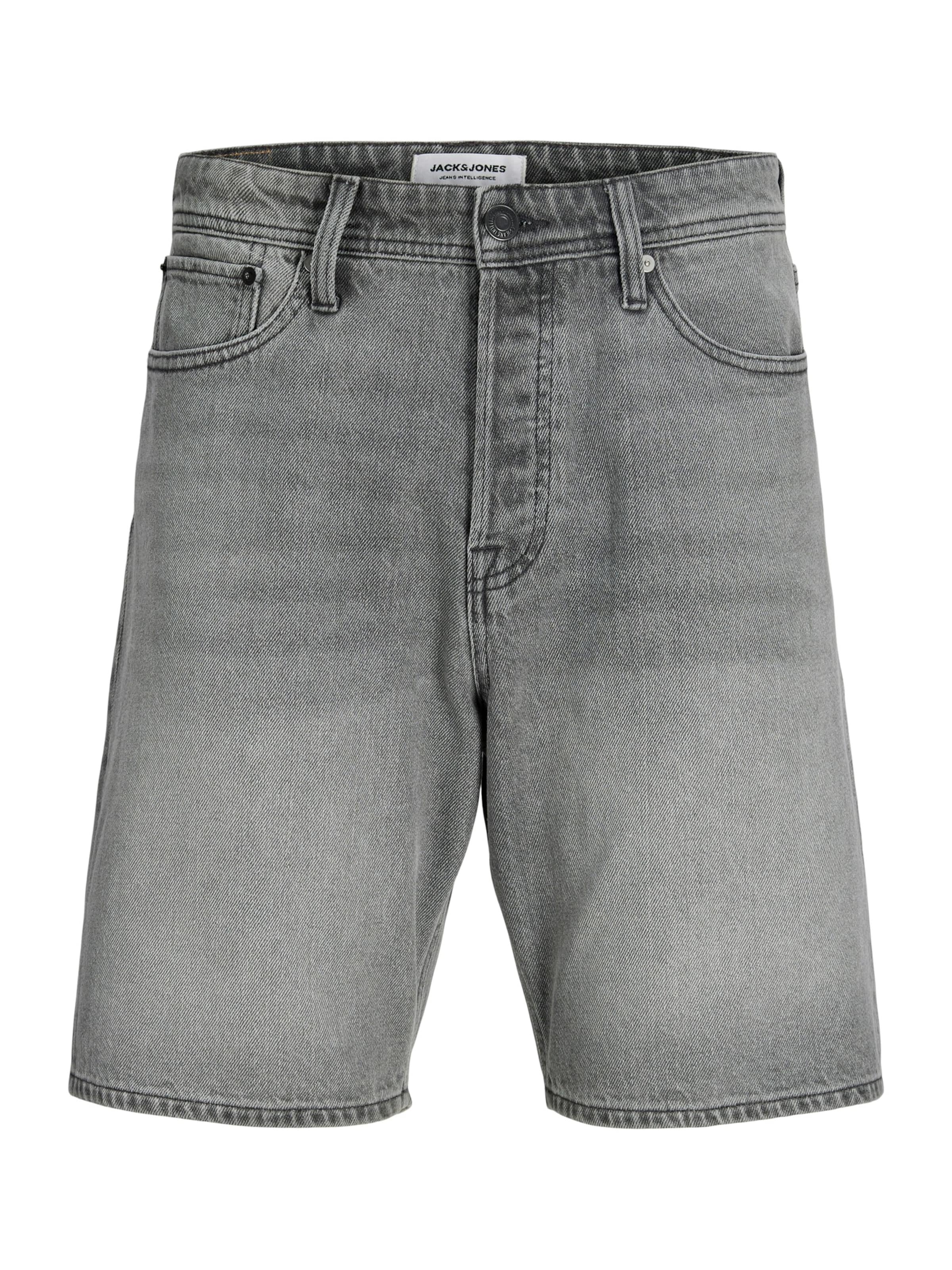 JACK & JONES - Loosefit Vaquero 'JWHTONY JJORIGINAL' en gris: frente