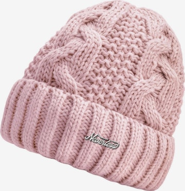 Neverless Beanie 'Model 36937' in Pink: front
