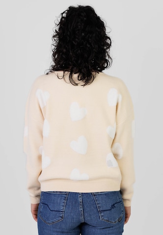 Pull-over 'Lovely Wollma' Kleinigkeit en marron