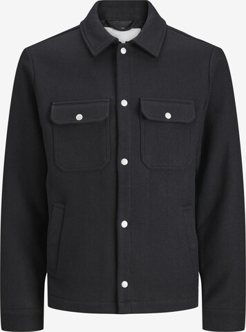 R.D.D. ROYAL DENIM DIVISION Between-Season Jacket in Black: front