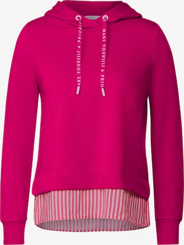 CECIL Sweatshirt in Pink: predná strana