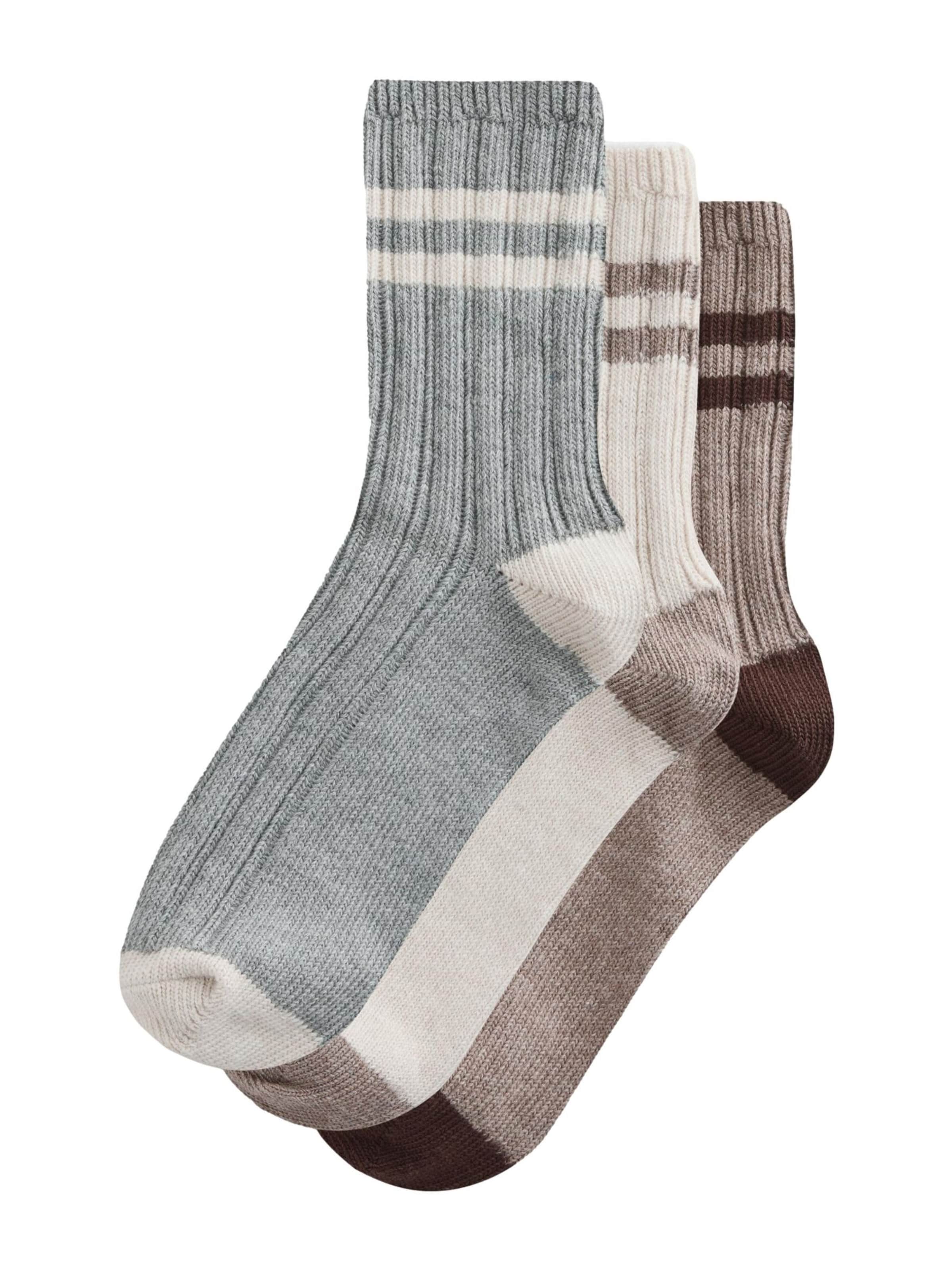 Next Sokker i grå / taupe / mudderfarvet, Produktvisning