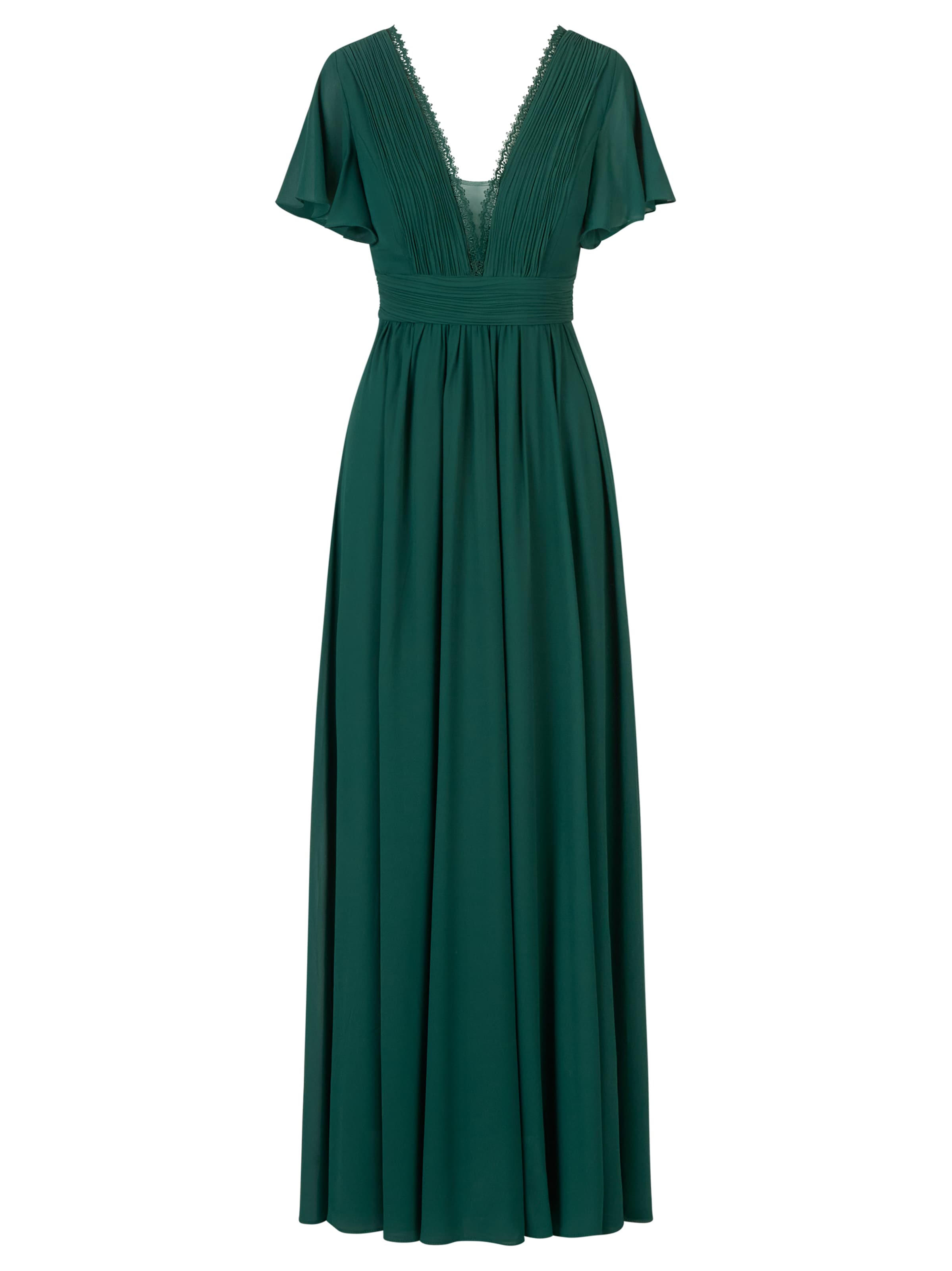 Kraimod - Vestido de noche en verde: frente