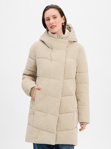 Ragwear Wintermantel 'Pavla Cordy' in Beige: voorkant
