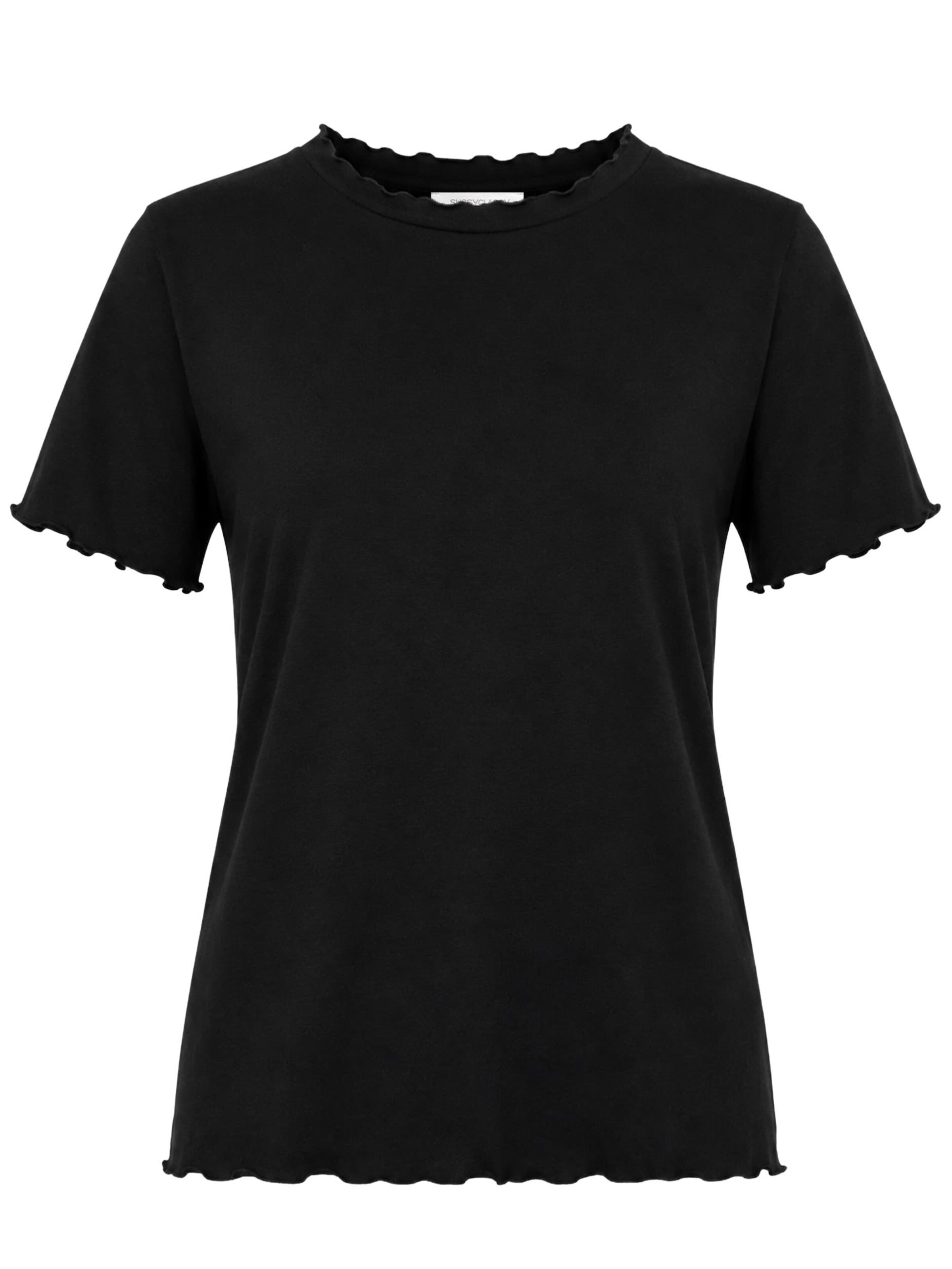 SASSYCLASSY Shirt‌‌ in Schwarz: Vorderseite