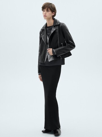 MANGO Jacke 'Liz' in Schwarz: Vorderseite