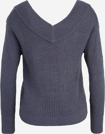 Only Petite - Pullover 'MELTON' em azul