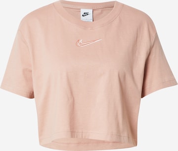 Nike Sportswear - Camiseta en rosa: frente