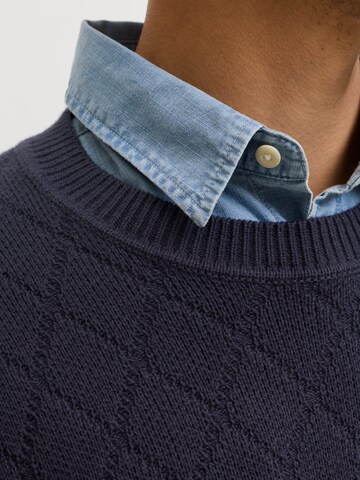 JACK & JONES Sweater 'Blacole' in Blue