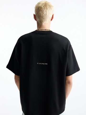 Pull&Bear Shirt in Zwart