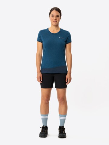 VAUDE Performance Shirt 'Sveit' in Blue