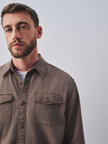 Regular fit Camicia di Next in marrone