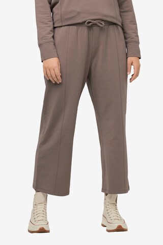 Ulla Popken Loose fit Pants in Brown: front