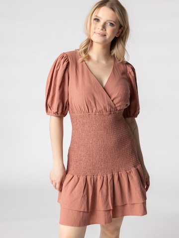 Laurella Dress in Pink: front