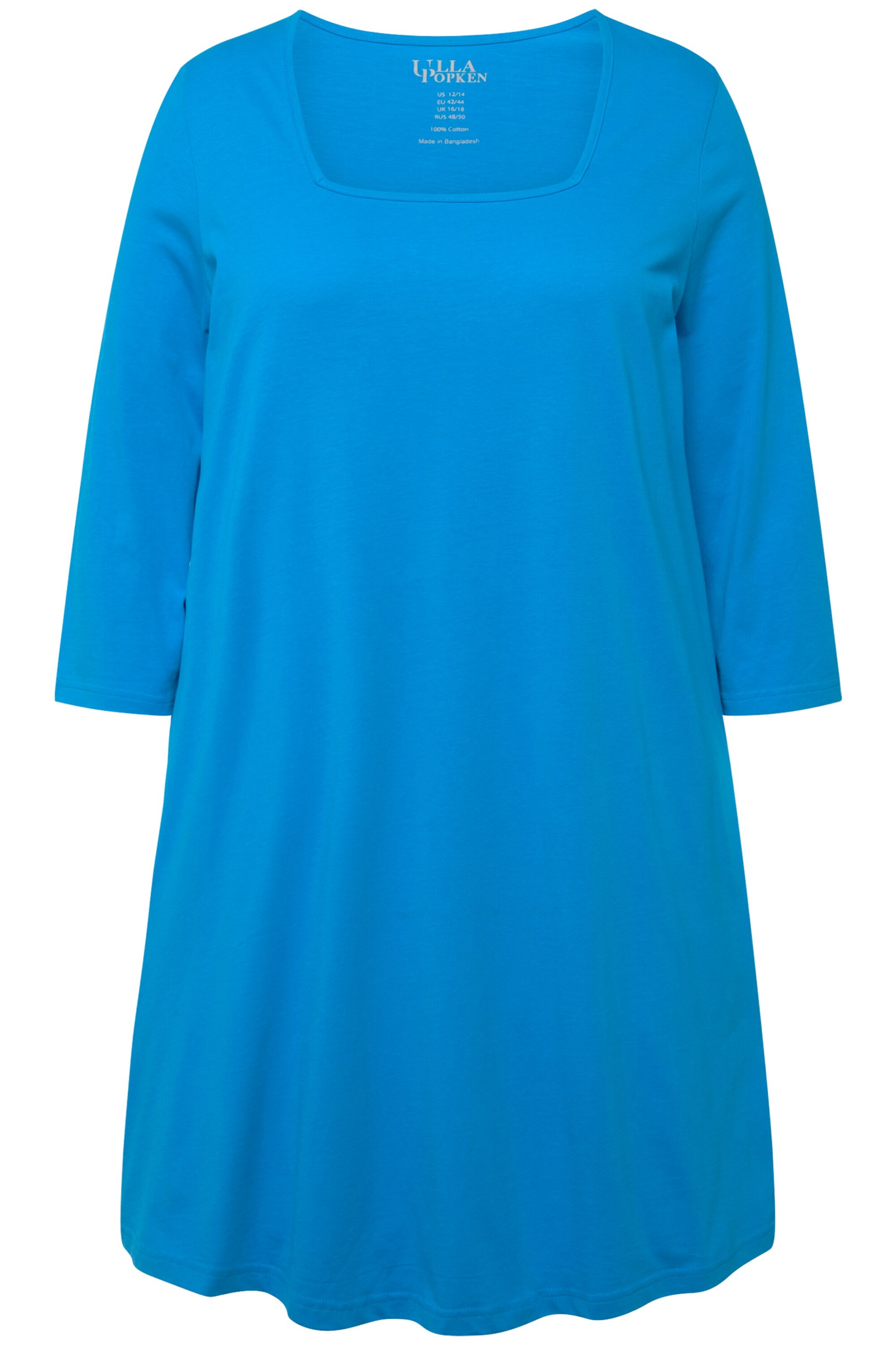 Ulla Popken Shirt in Blau: Vorderseite