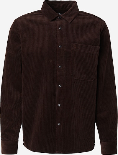 Marškiniai 'FOSTERED' iš Volcom, spalva – tamsiai ruda, Prekių apžvalga