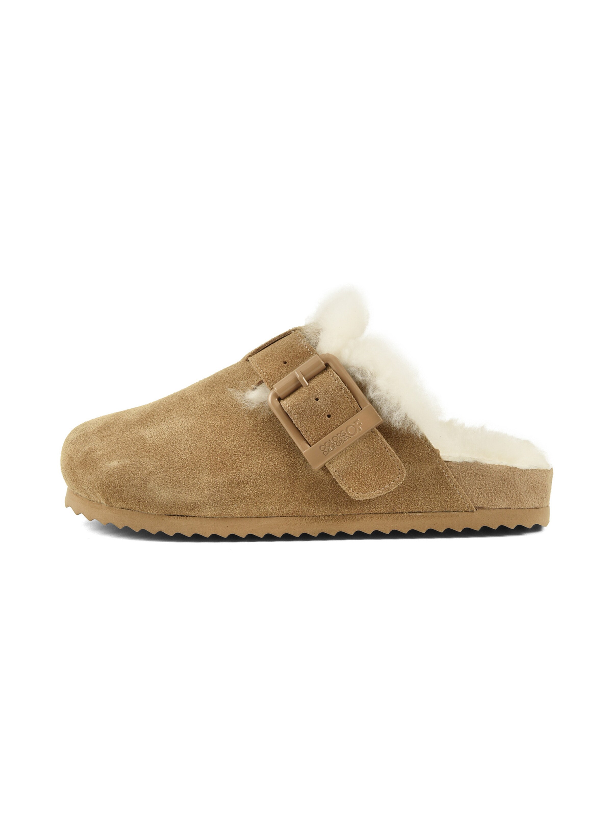 Zoccoletto di COLORS OF CALIFORNIA in beige: lato