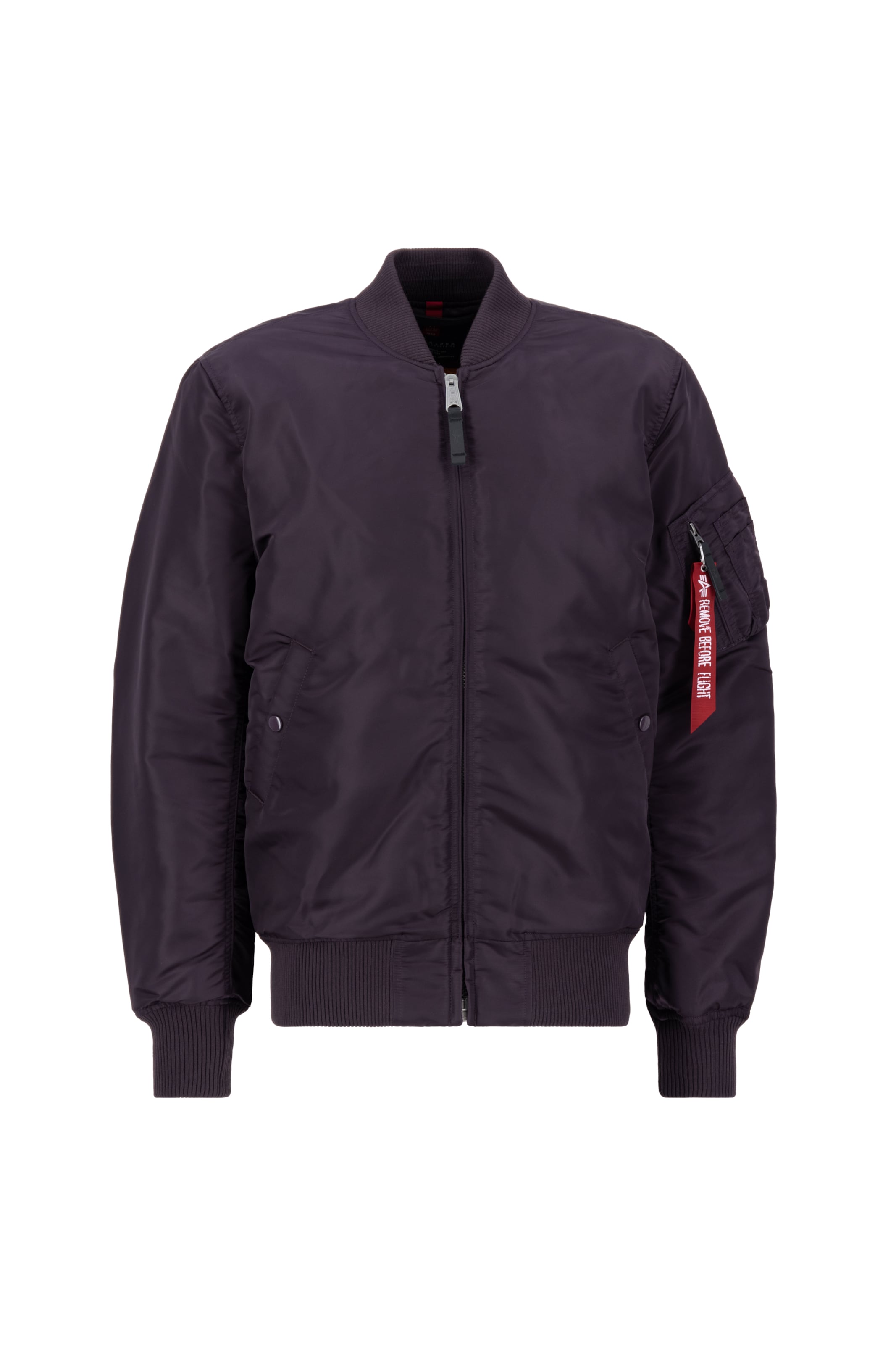 ALPHA INDUSTRIES Демисезонная куртка 'MA-1 VF 59' в Лиловый: спереди