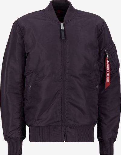 ALPHA INDUSTRIES Prijelazna jakna 'MA-1 VF 59' u patlidžan / krvavo crvena / bijela, Pregled proizvoda