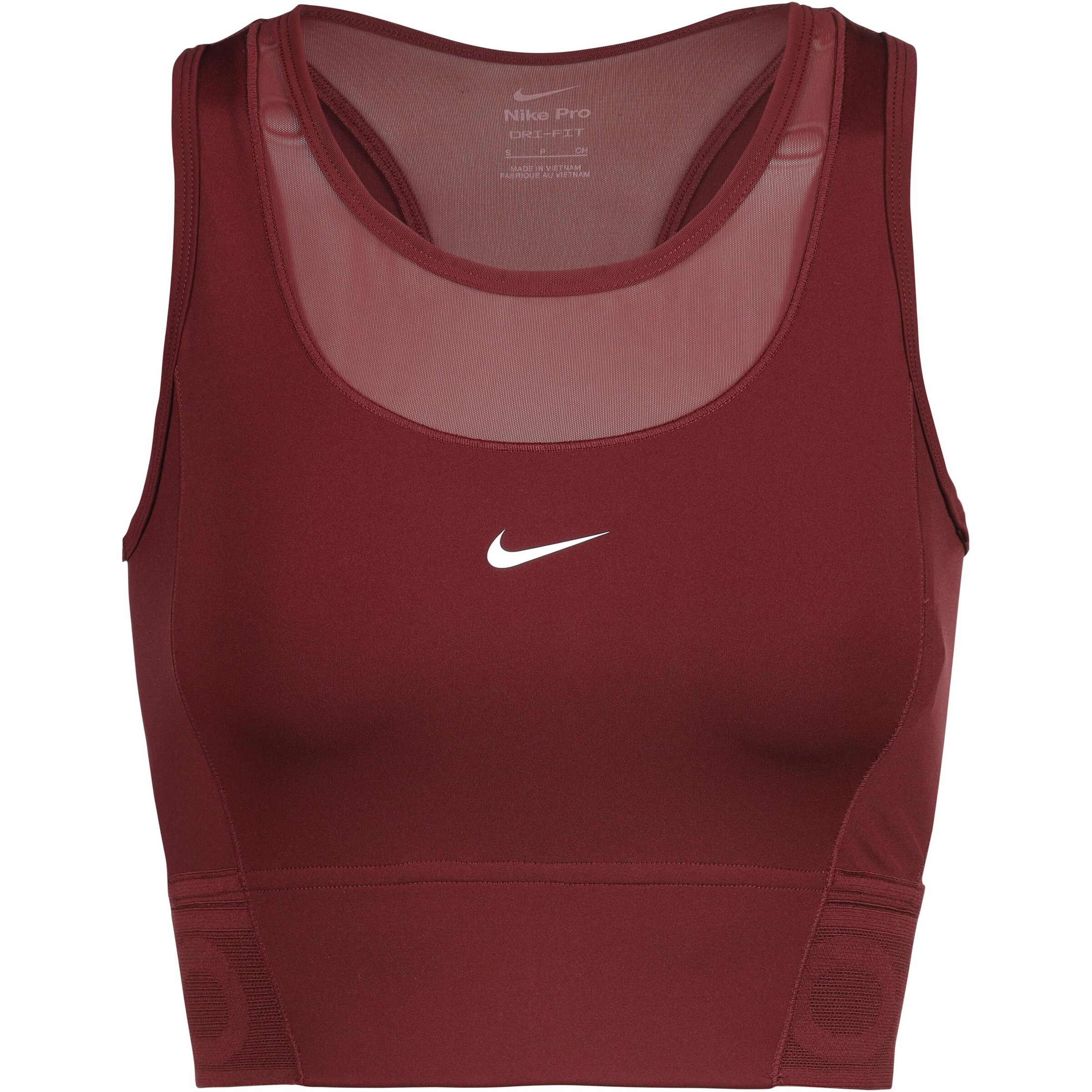 NIKE Sporttop in Rot: Vorderseite