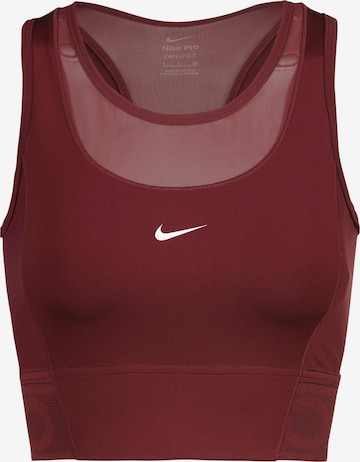 NIKE Sports Top in Red: front