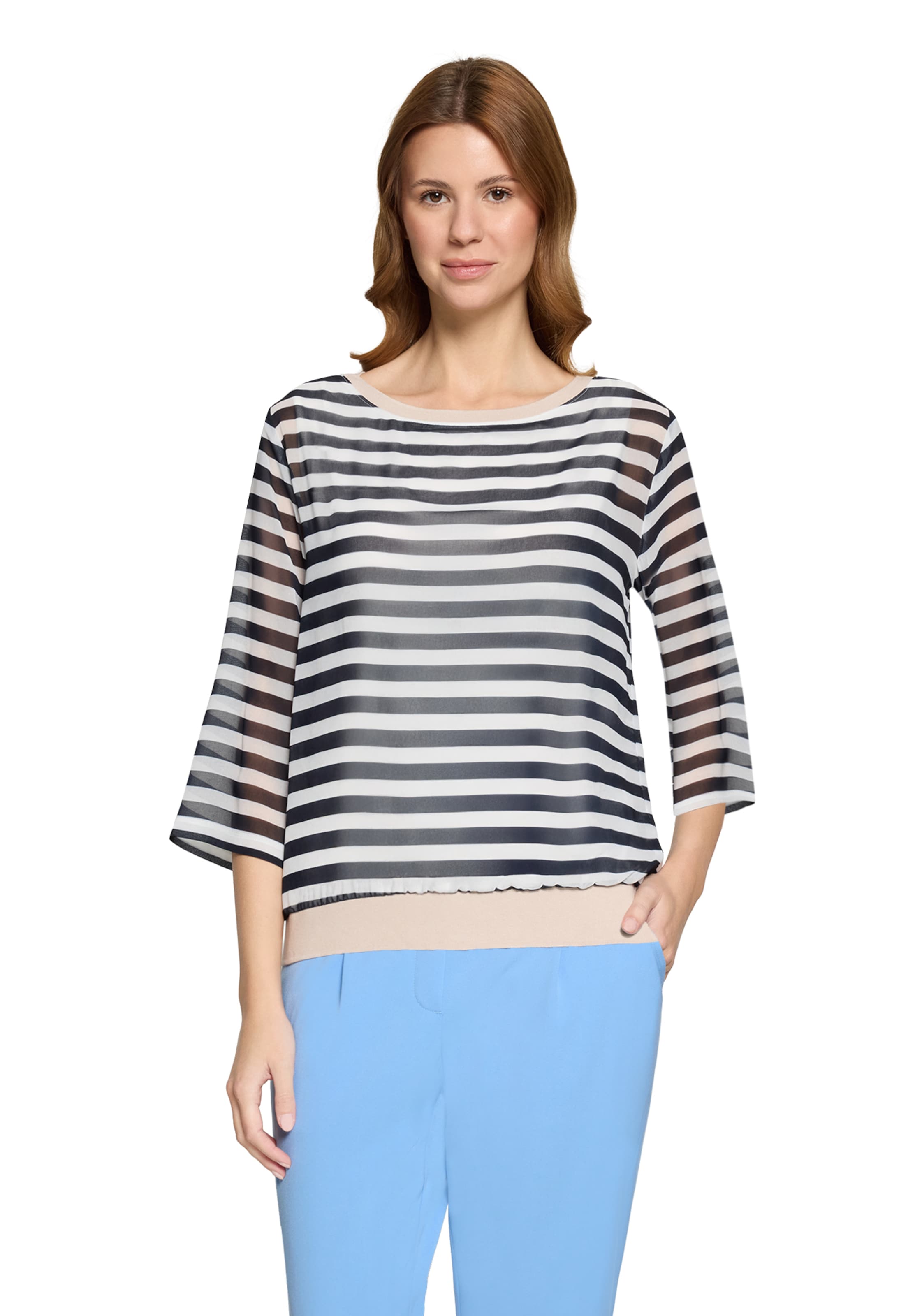 Betty & Co Shirt in Blue: front