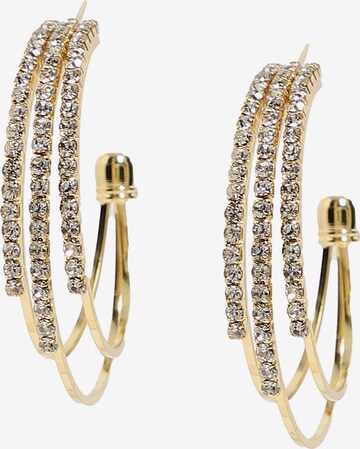 SOHI Earrings 'Sahar' in Gold: front