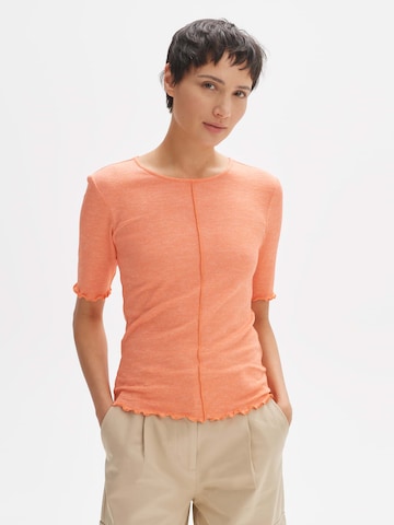 OPUS Shirt 'Sirosa' in Oranje: voorkant